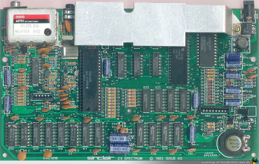 、 ZX Spectrum PCB images